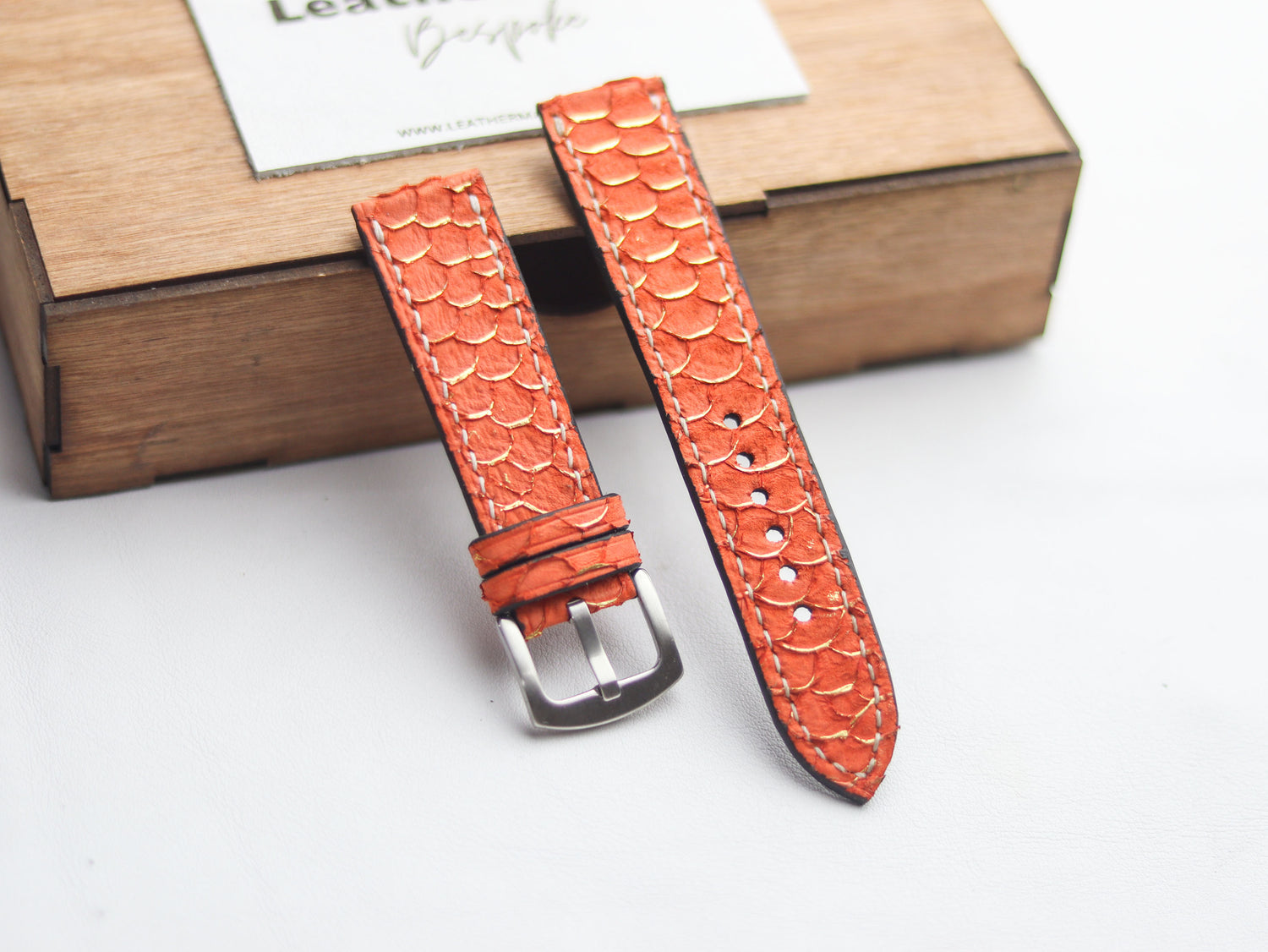 TILAPIA FISH SKIN WATCH STRAPS