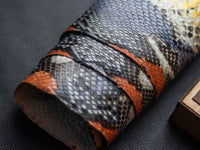 ARTEMUS - BIFOLD WALLET RAINBOW PYTHON SKIN