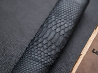 SLATE GRAY PYTHON SKIN PHONE CASE (CENTER SCALES)