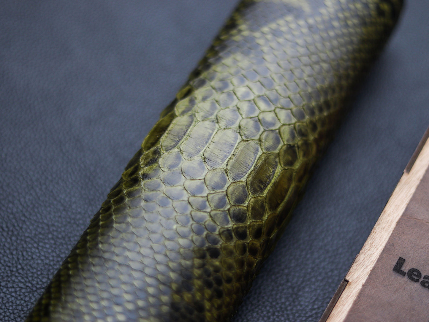 JUNIPER GREEN PYTHON SKIN PHONE CASE