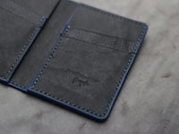 ARTEMUS - BIFOLD WALLET CERULEAN BLUE PYTHON SKIN