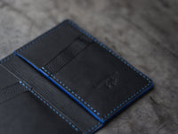 ARTEMUS - BIFOLD WALLET CERULEAN BLUE PYTHON SKIN