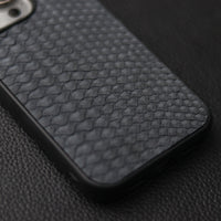 SLATE GRAY PYTHON SKIN PHONE CASE