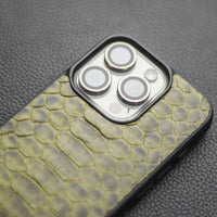 JUNIPER GREEN PYTHON SKIN PHONE CASE (CENTER SCALES)