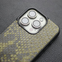 JUNIPER GREEN PYTHON SKIN PHONE CASE