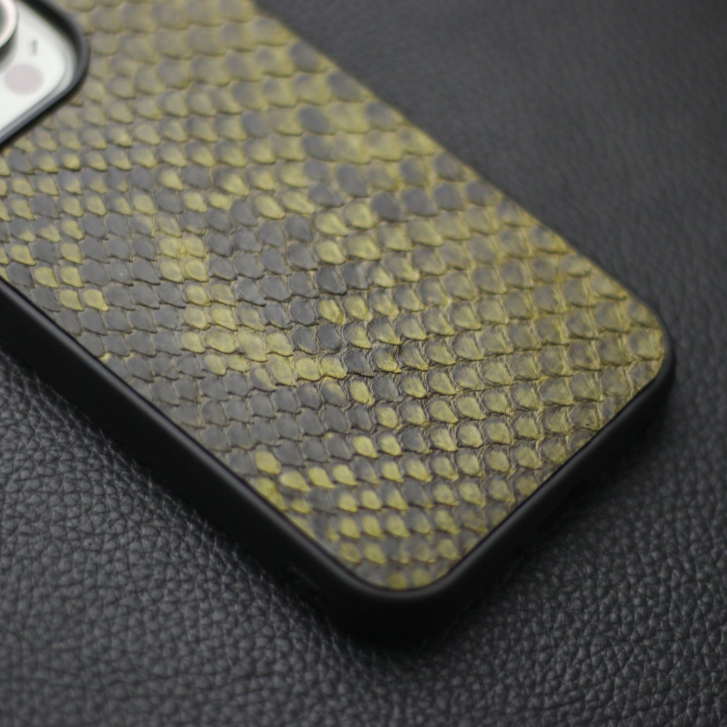 JUNIPER GREEN PYTHON SKIN PHONE CASE