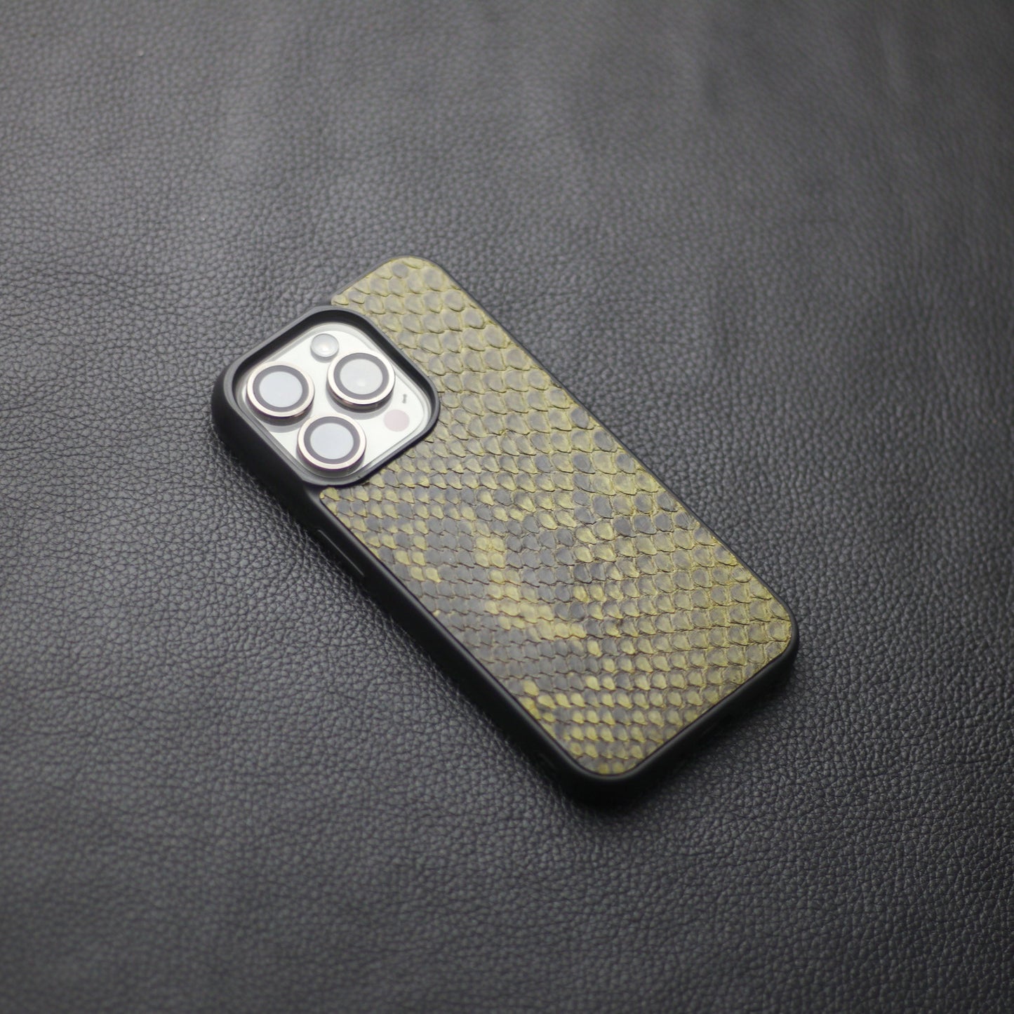 JUNIPER GREEN PYTHON SKIN PHONE CASE