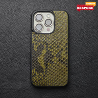 JUNIPER GREEN PYTHON SKIN PHONE CASE