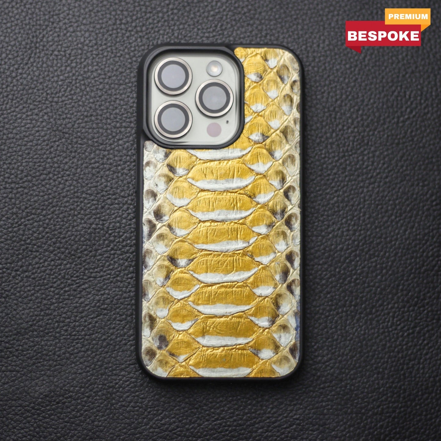 RAINBOW PYTHON SKIN PHONE CASE (CENTER SCALES)