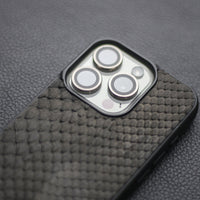 BLACK PYTHON SKIN PHONE CASE