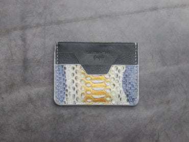 AUGUSTUS - MINIMAL WALLET RAINBOW PYTHON SKIN