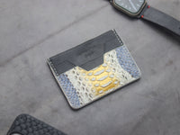 AUGUSTUS - MINIMAL WALLET RAINBOW PYTHON SKIN