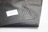 ARTEMUS - BIFOLD CARD WALLET SHARK GRAY OSTRICH SKIN