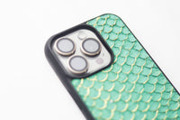 SEA FOAM GREEN TILAPIA FISH SKIN PHONE CASE