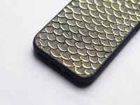 STEEL GRAY TILAPIA FISH SKIN PHONE CASE