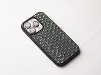 SHADOW GRAY TILAPIA FISH SKIN PHONE CASE