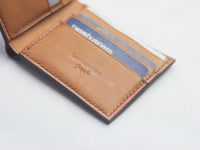 WYNTON - BIFOLD WALLET PECAN BROWN PYTHON SKIN