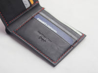 WYNTON - BIFOLD WALLET VENETIAN RED PYTHON SKIN