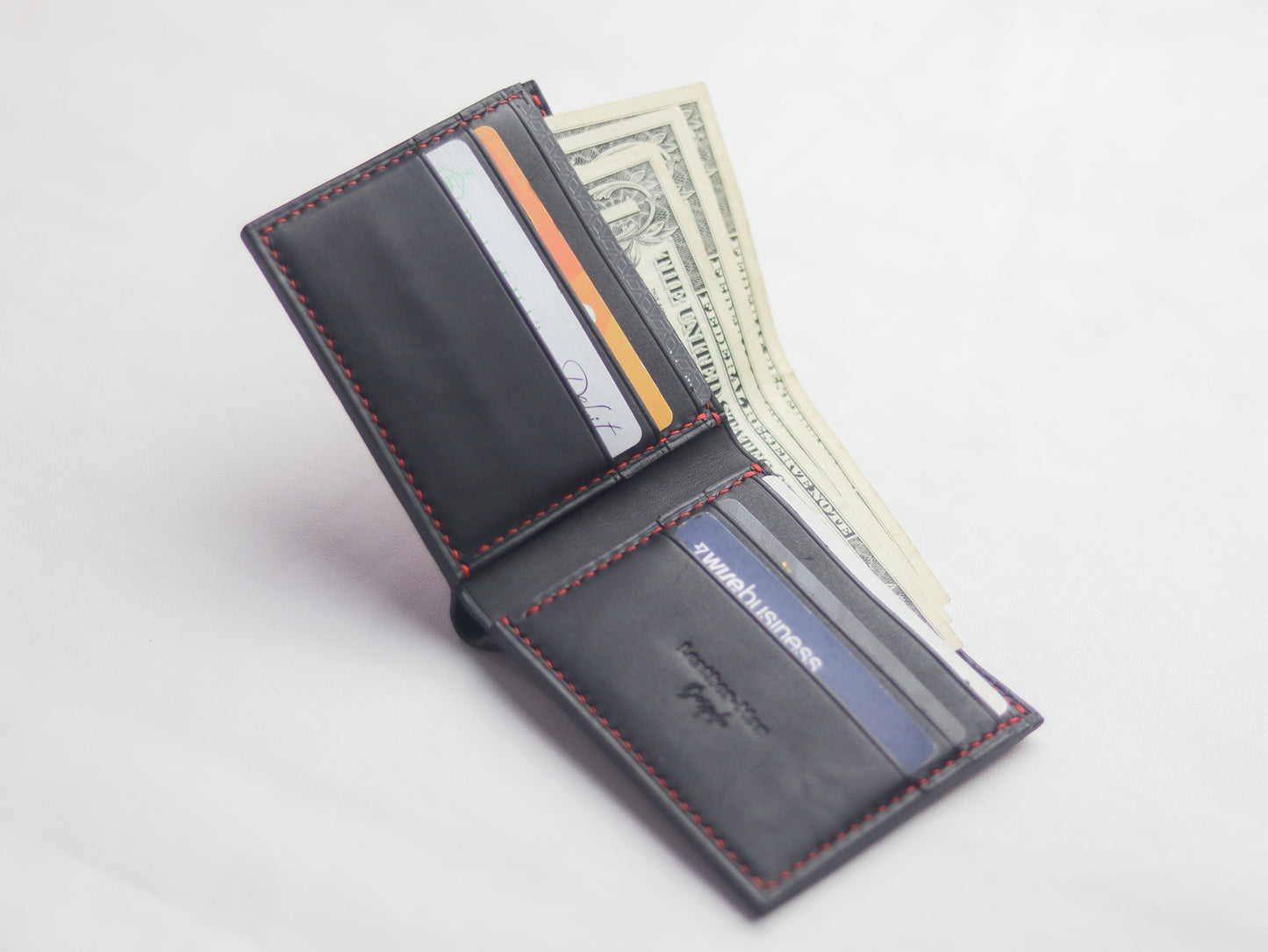 WYNTON - BIFOLD WALLET VENETIAN RED PYTHON SKIN