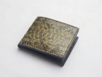 WYNTON - BIFOLD WALLET JUNIPER GREEN PYTHON SKIN